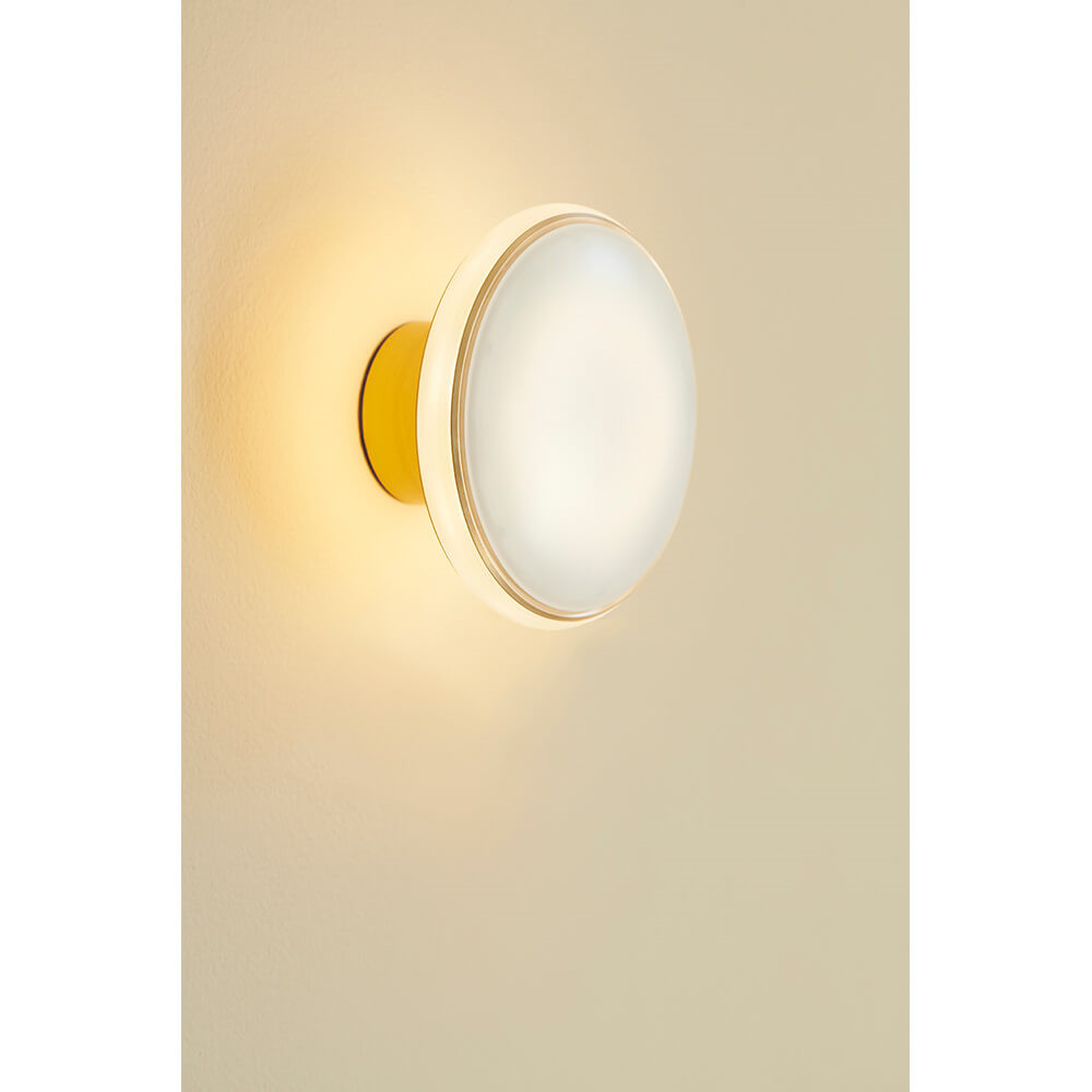 ØS1 Vegglampe mSwitch MessingMessing Shade messing lampe væg